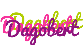 Dagobert flowers logo