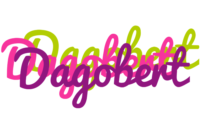 Dagobert flowers logo