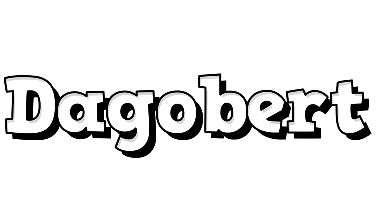 Dagobert snowing logo