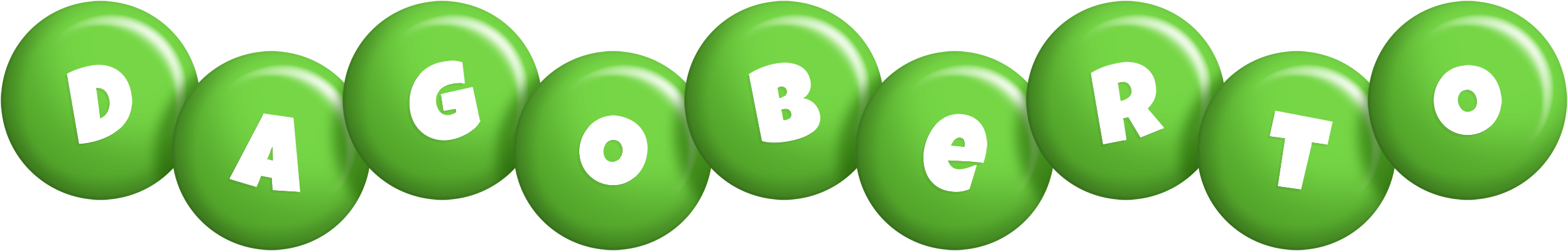 Dagoberto candy-green logo