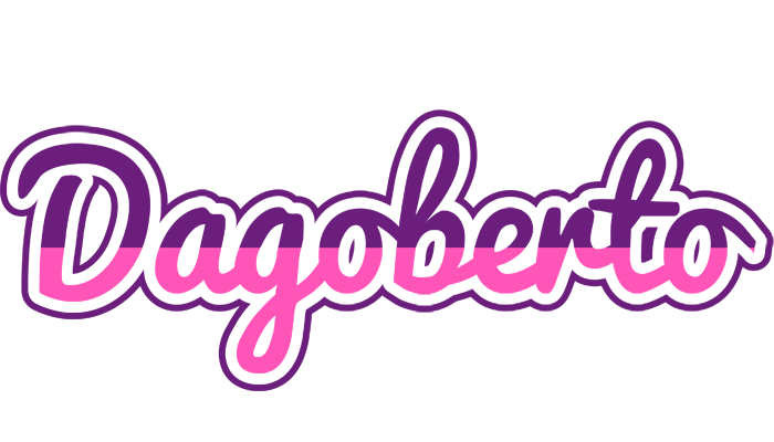 Dagoberto cheerful logo