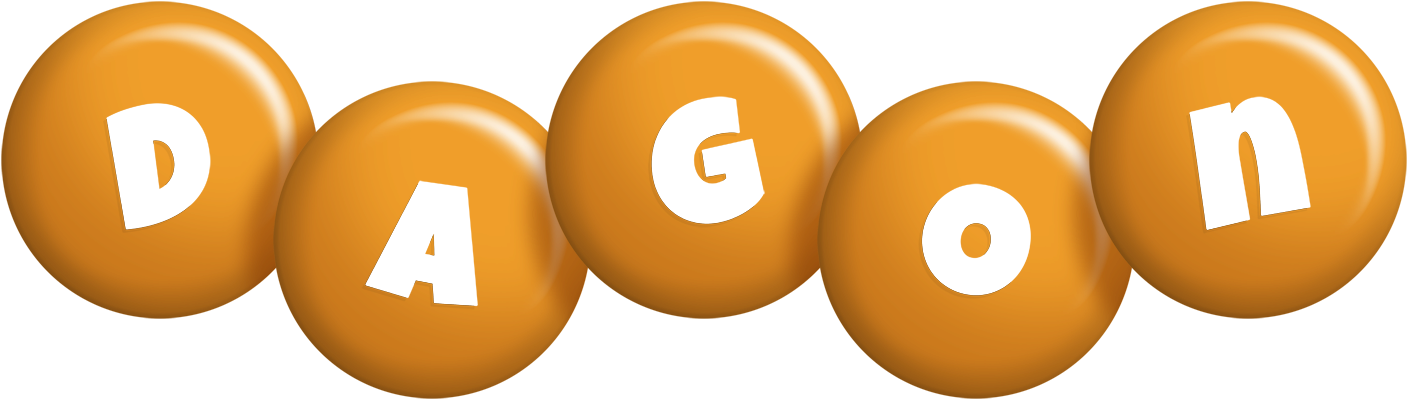 Dagon candy-orange logo