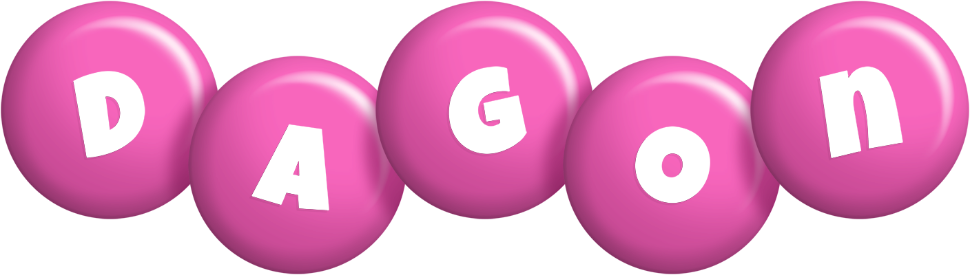 Dagon candy-pink logo