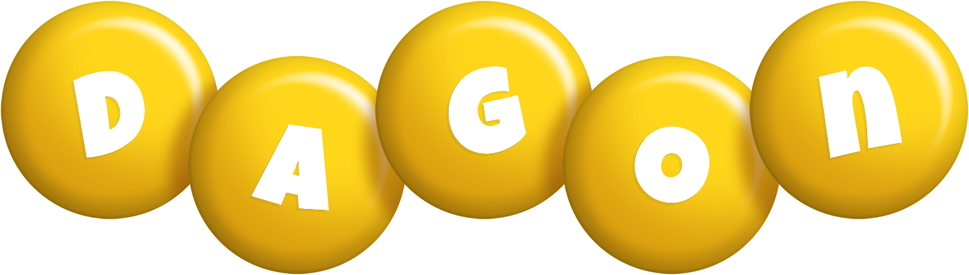 Dagon candy-yellow logo
