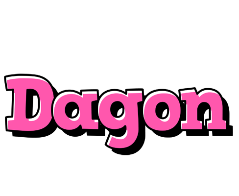 Dagon girlish logo