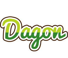 Dagon golfing logo