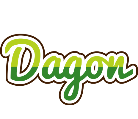 Dagon golfing logo