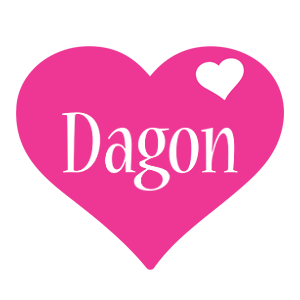 Dagon love-heart logo