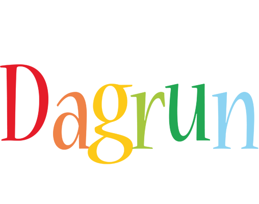 Dagrun birthday logo
