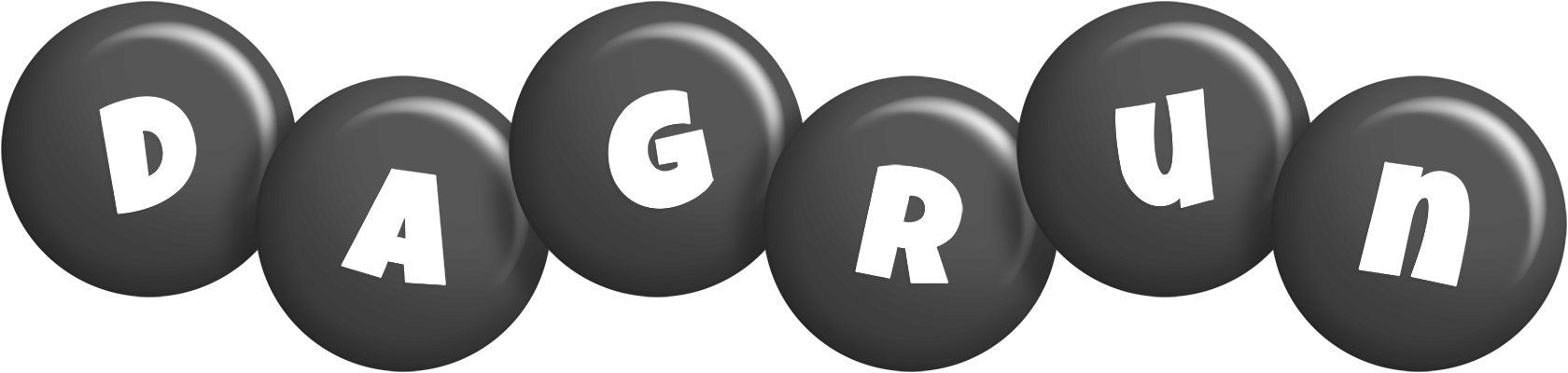Dagrun candy-black logo