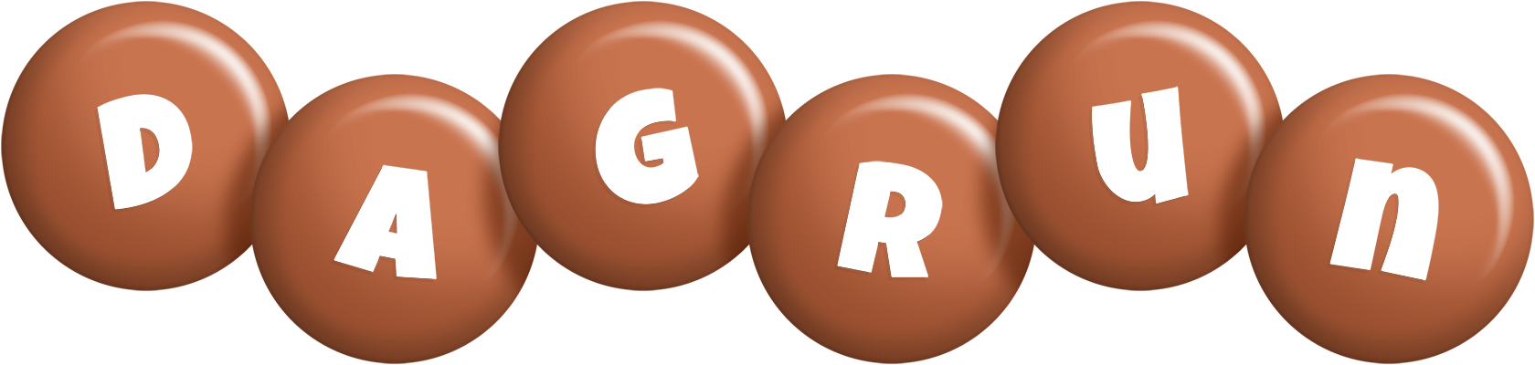Dagrun candy-brown logo
