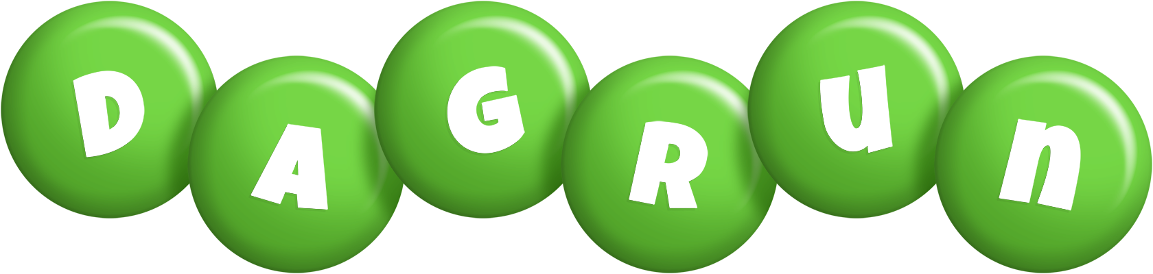 Dagrun candy-green logo