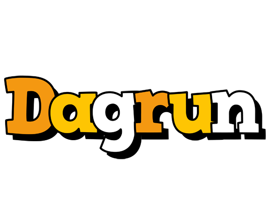 Dagrun cartoon logo