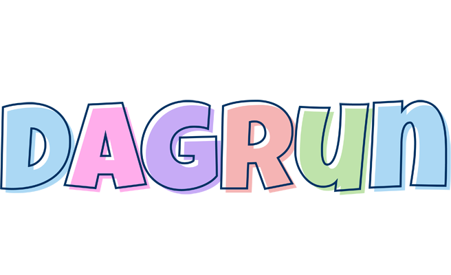 Dagrun pastel logo