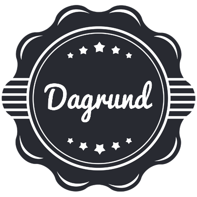 Dagrund badge logo