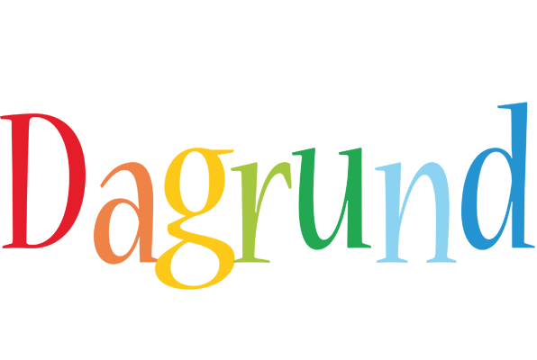 Dagrund birthday logo