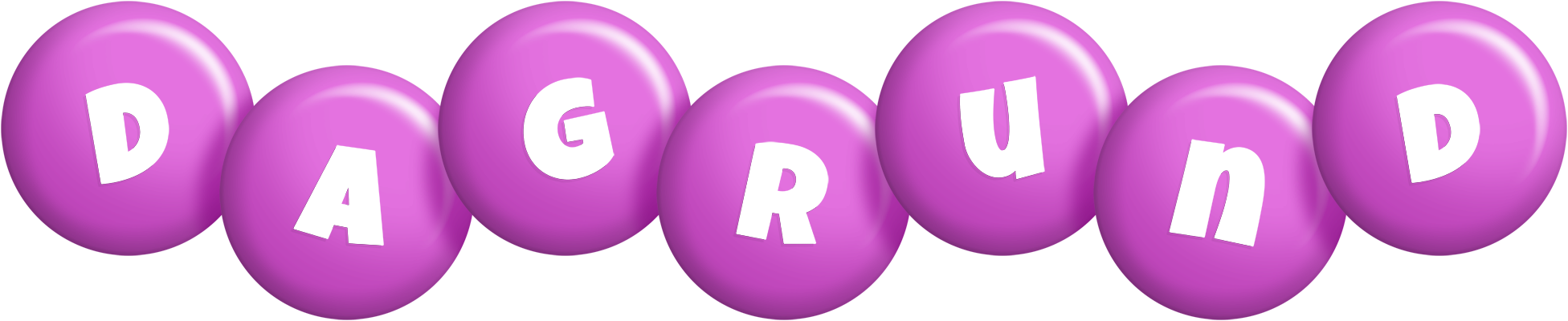 Dagrund candy-purple logo