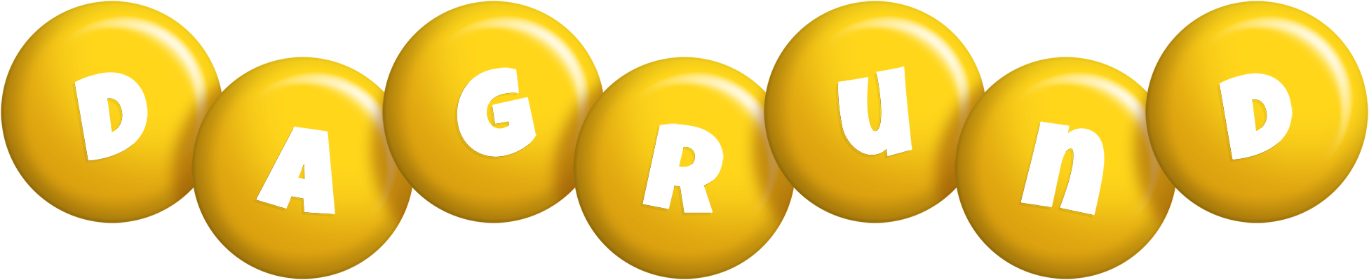 Dagrund candy-yellow logo