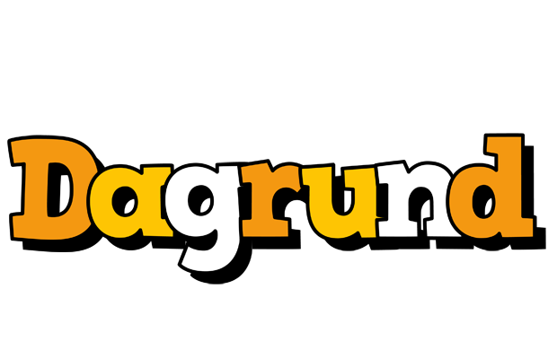 Dagrund cartoon logo