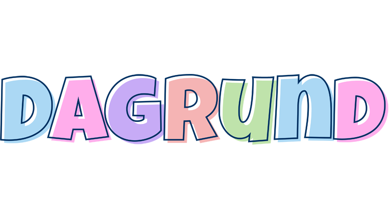 Dagrund pastel logo