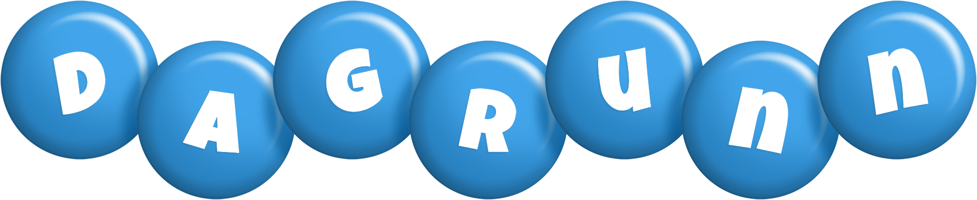 Dagrunn candy-blue logo