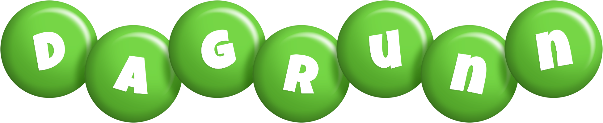 Dagrunn candy-green logo