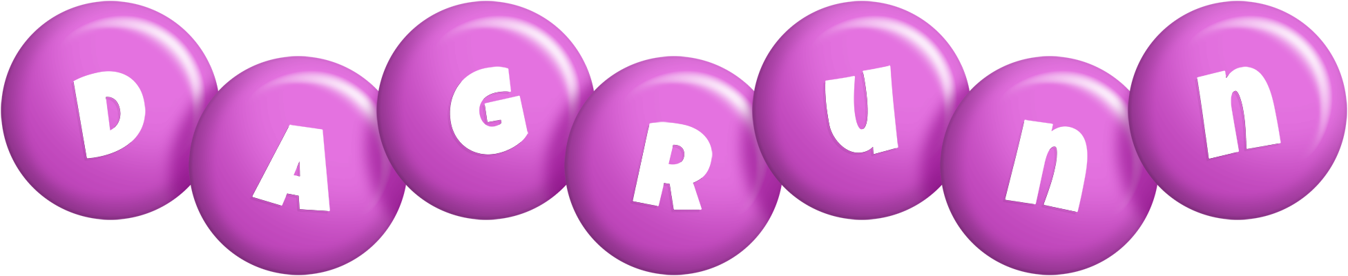Dagrunn candy-purple logo