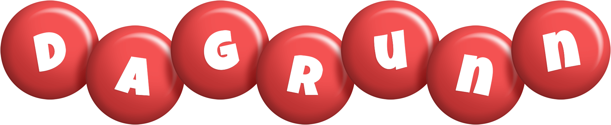 Dagrunn candy-red logo