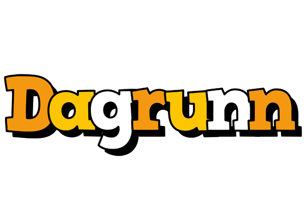 Dagrunn cartoon logo