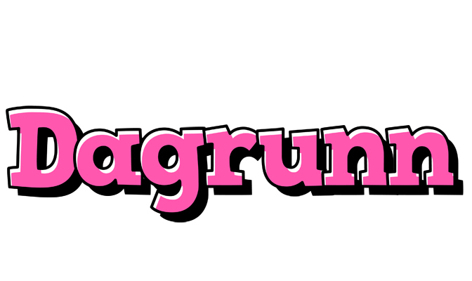 Dagrunn girlish logo