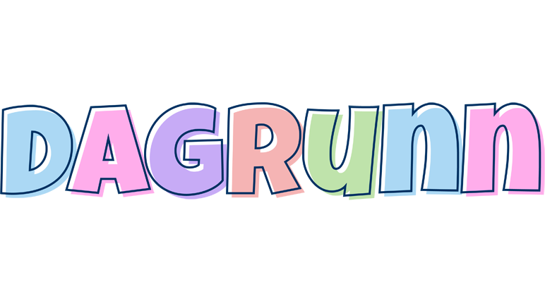 Dagrunn pastel logo