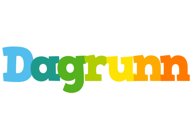 Dagrunn rainbows logo