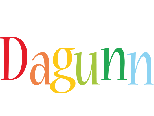 Dagunn birthday logo