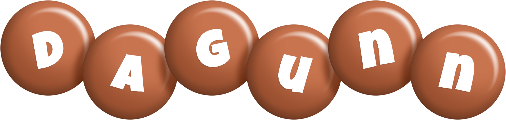 Dagunn candy-brown logo