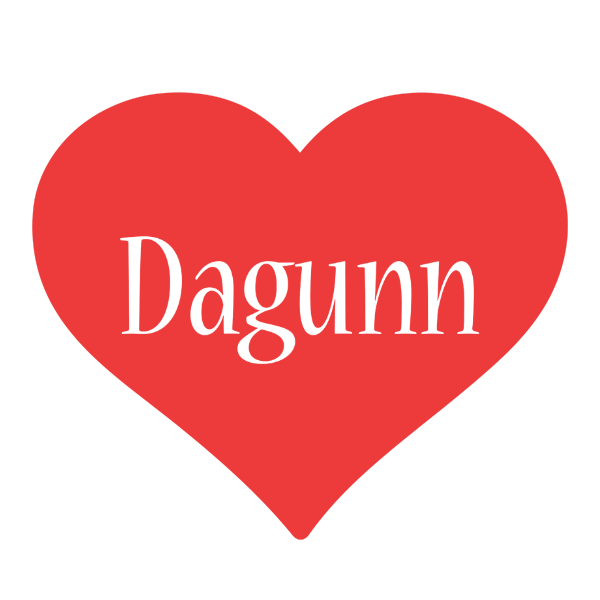 Dagunn love logo