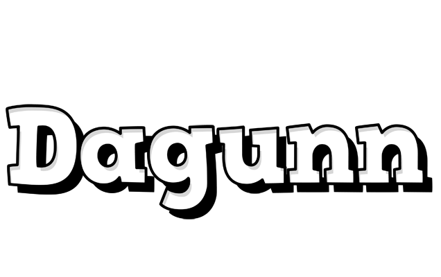 Dagunn snowing logo