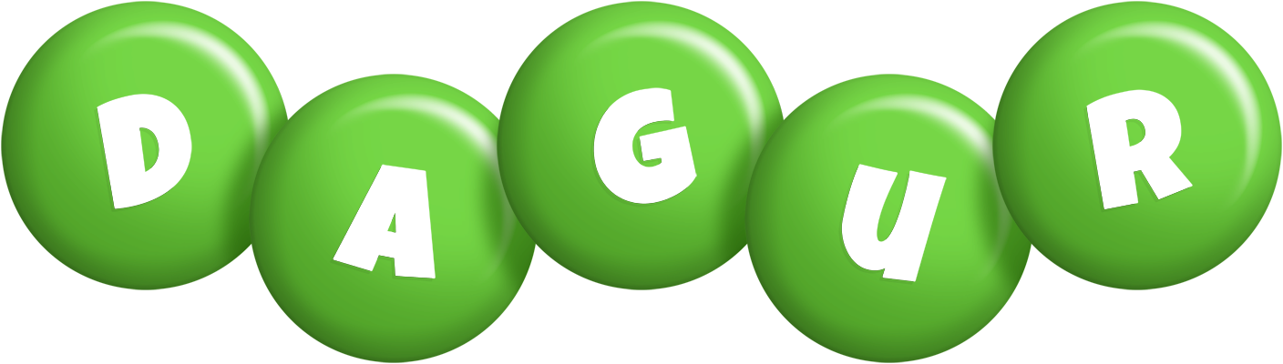Dagur candy-green logo