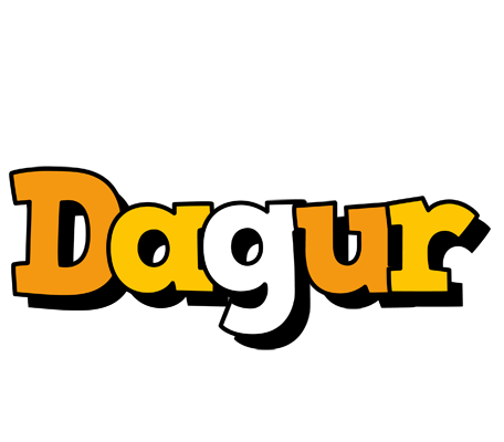 Dagur cartoon logo
