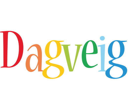 Dagveig birthday logo