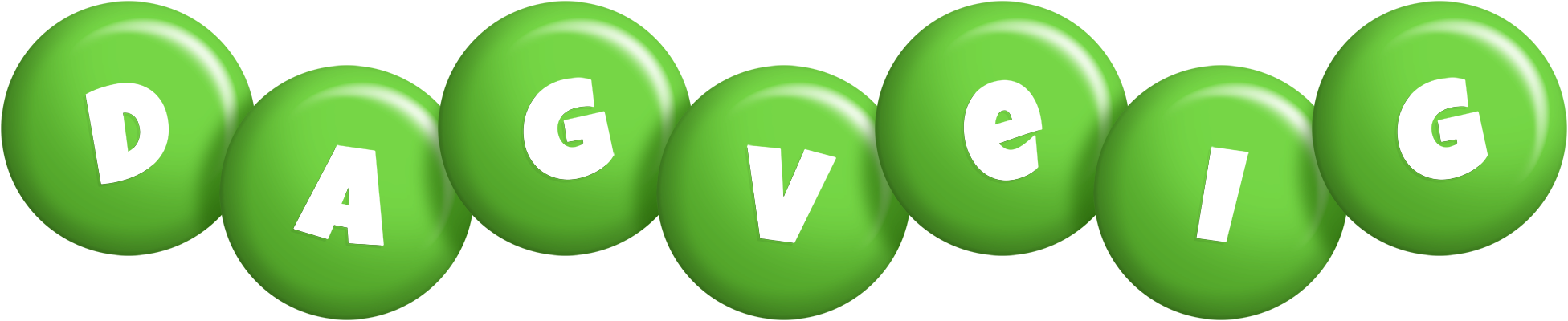 Dagveig candy-green logo