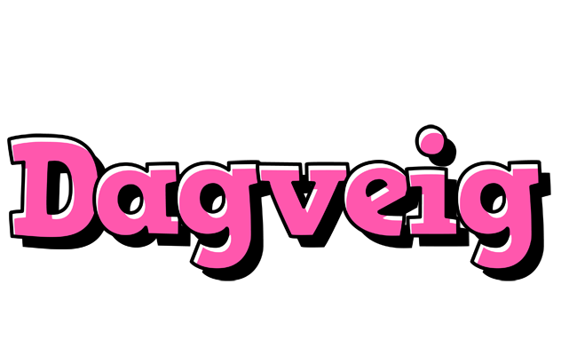 Dagveig girlish logo