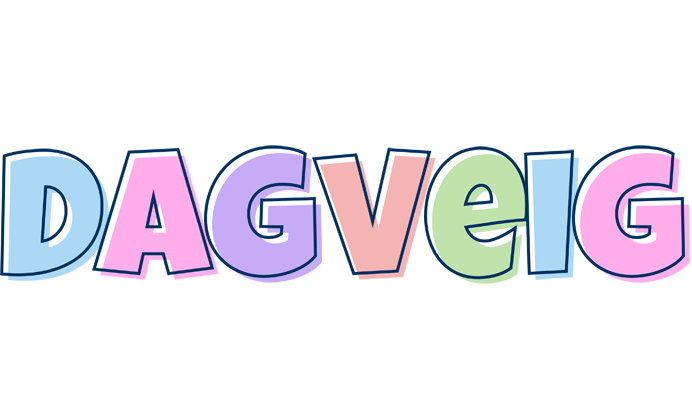 Dagveig pastel logo