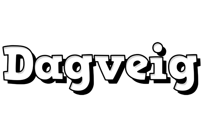 Dagveig snowing logo