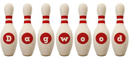 Dagwood bowling-pin logo