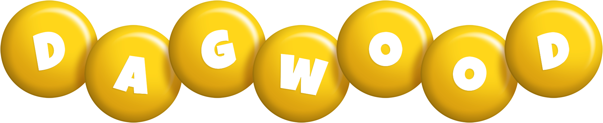 Dagwood candy-yellow logo