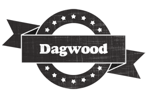 Dagwood grunge logo