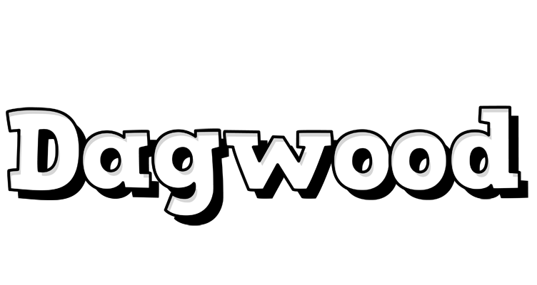 Dagwood snowing logo