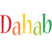 Dahab birthday logo