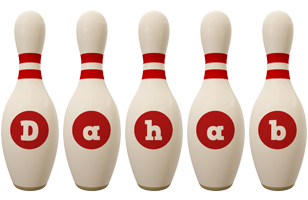 Dahab bowling-pin logo