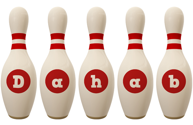 Dahab bowling-pin logo